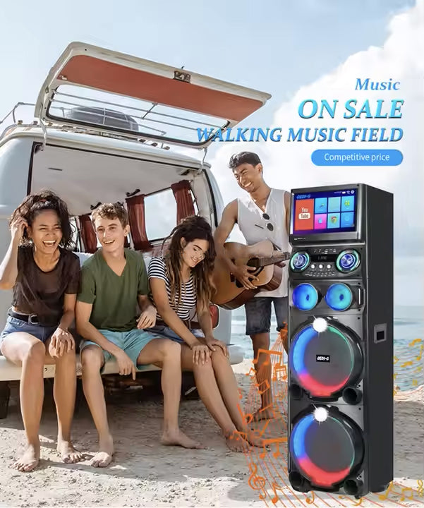 🎤 GD-1419 15.4” Video Speaker System